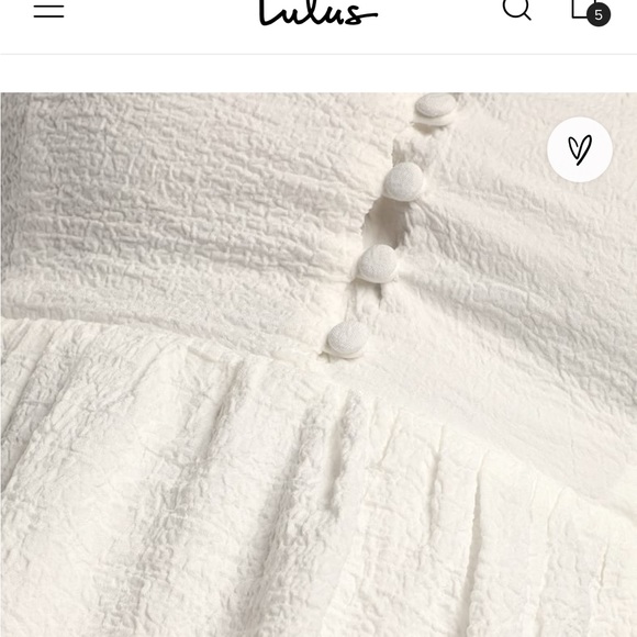 Springtime Splendor White Ruffle Backless Midi Dress Medium NEW - Picture 5 of 9